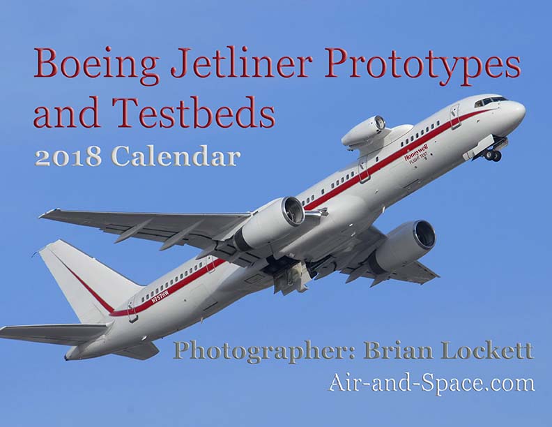 Lockett Books Calendar Catalog: Boeing Jetliner Prototypes and Testbeds